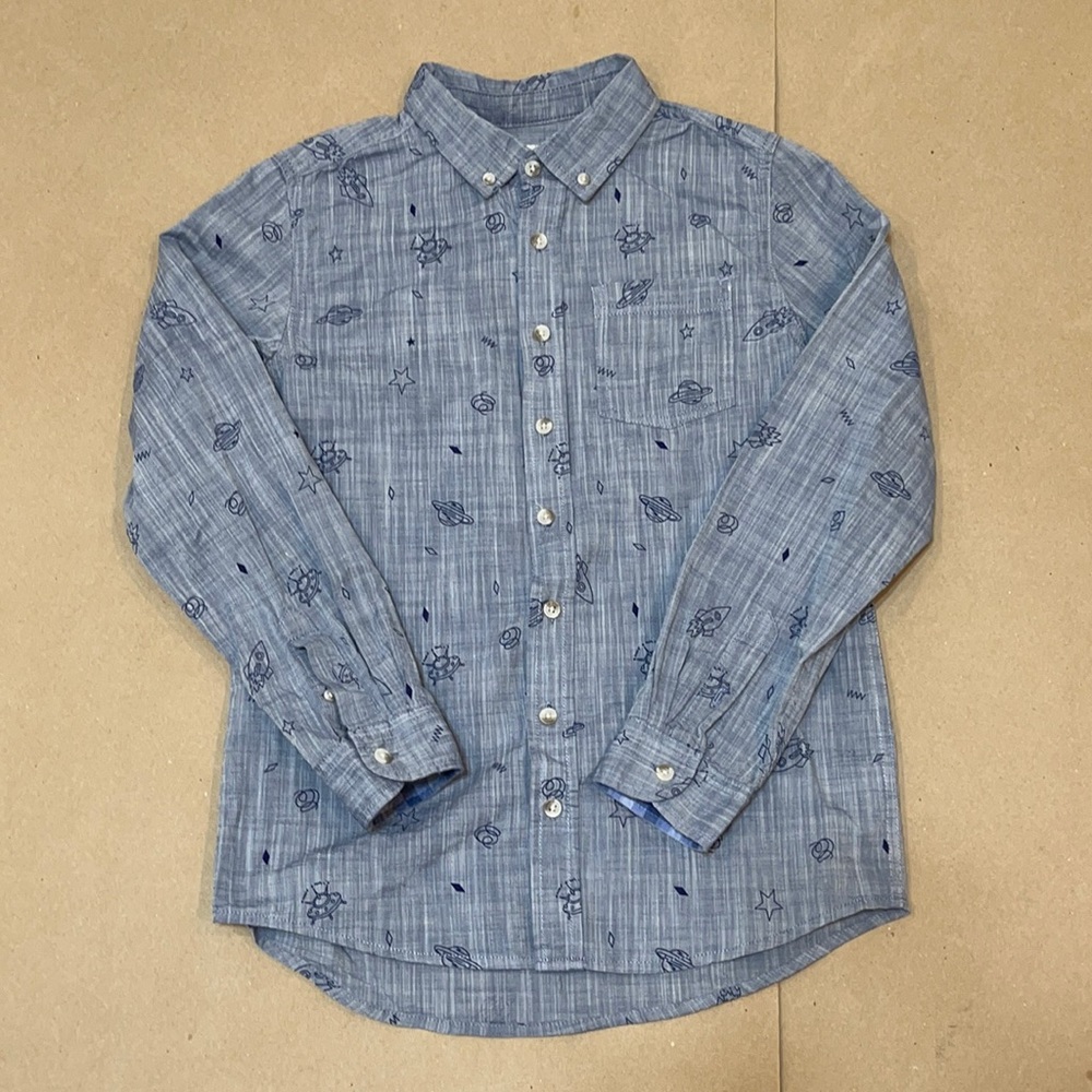 Car & Jack Button Down Large (12/14)